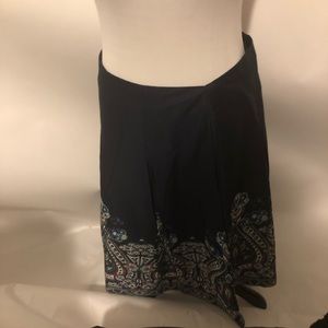 Talbots Navy Blue Skirt Size 12p
